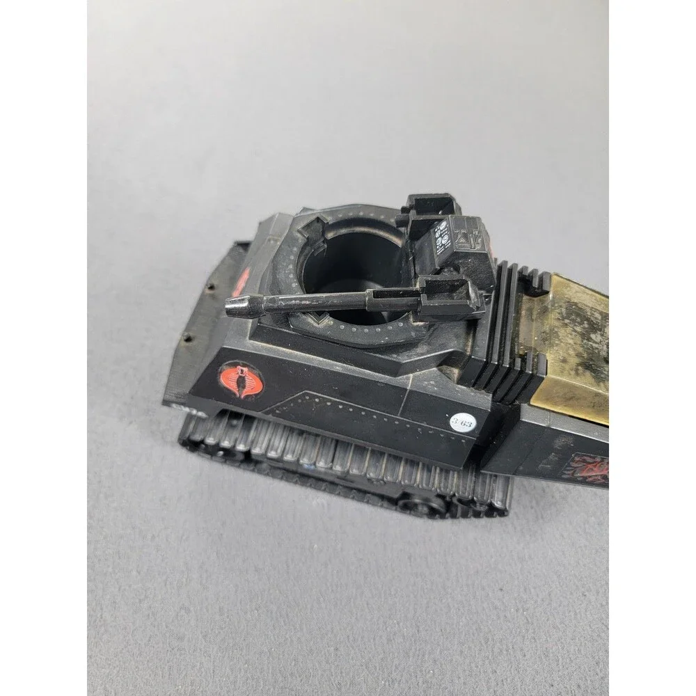 Vintage 1983‎ GI Joe Cobra H.I.S.S. Tank Vehicle Hasbro Black Classic Figure Toy